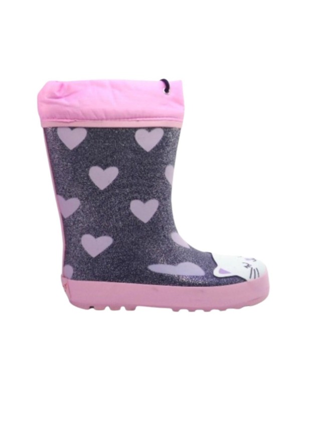 botas de agua crecendo rosa 2244