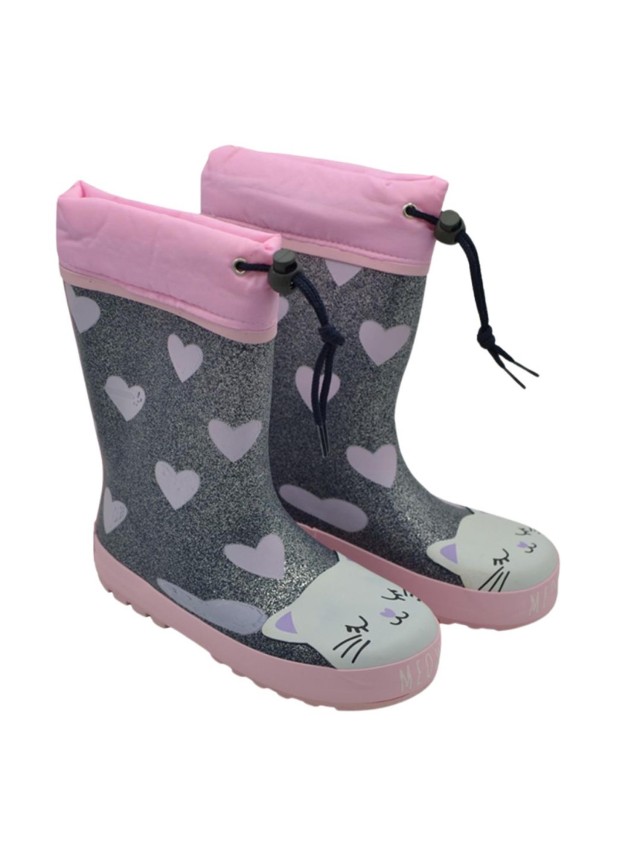 botas de agua crecendo rosa 2244