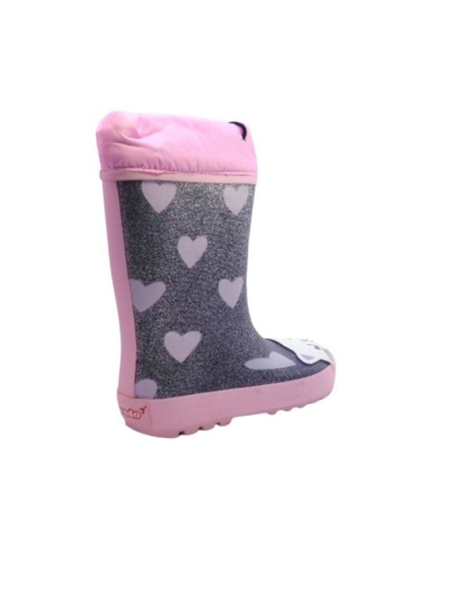 botas de agua crecendo rosa 2244