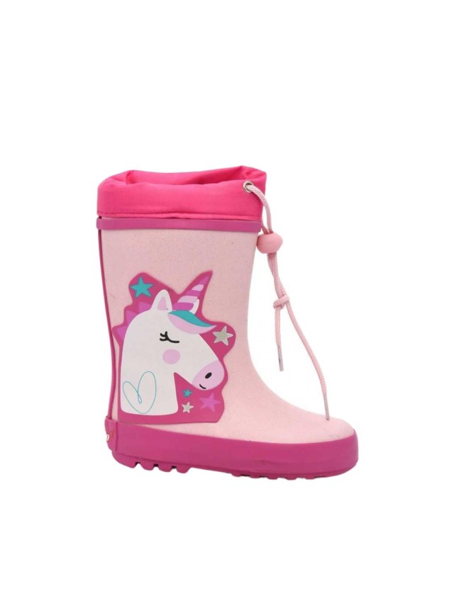 botas de agua crecendo rosa 2245