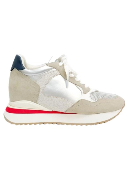 DEPORTIVOS CASUAL MUJER CORINA PLATA M3125