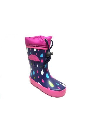 botas de agua crecendo marino-fuxia 2246