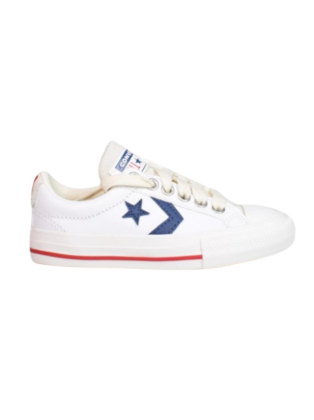 deportivo converse blanco azul 669255c