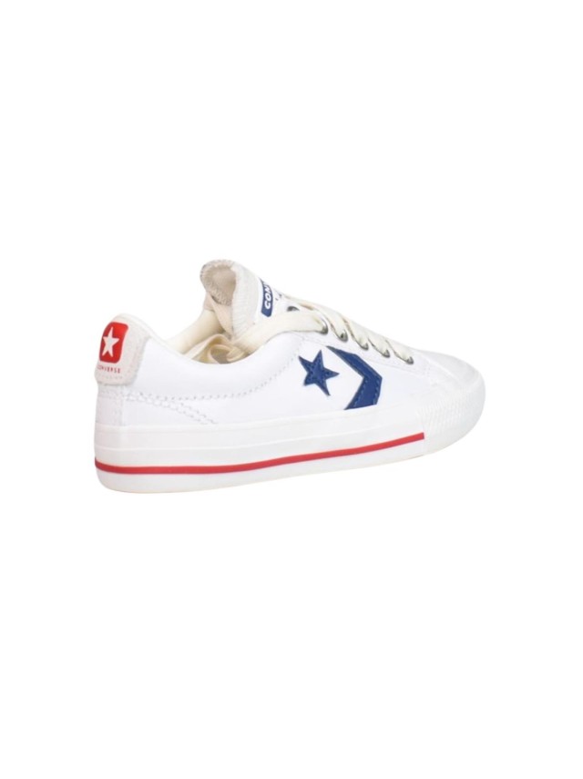 deportivo converse blanco azul 669255c