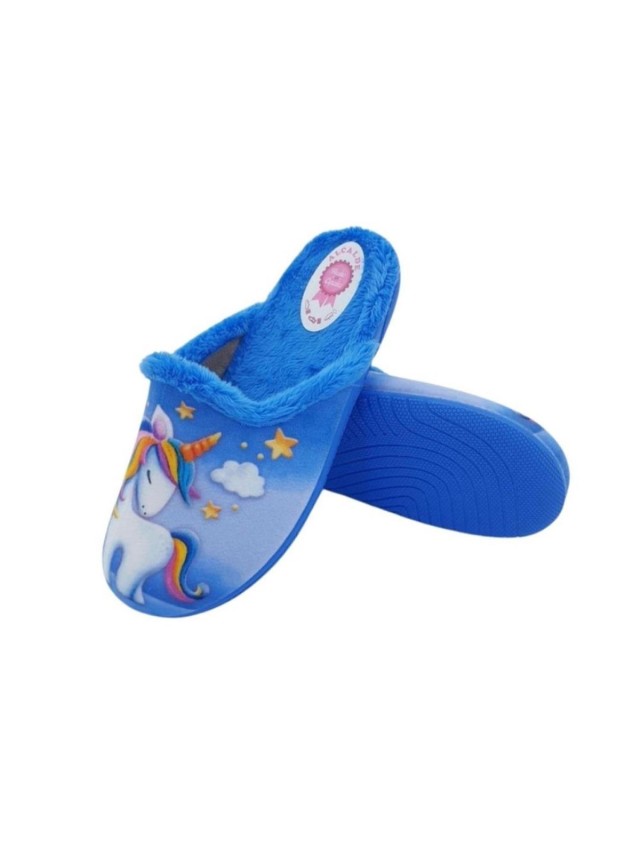 zapatilla unicornios alcalde varios 6050