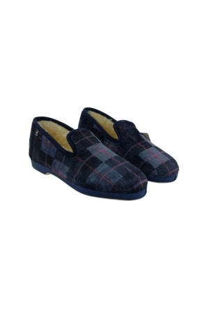 Zapatillas otoño invierno Javer Lana marino 106-35