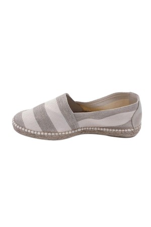 alpargatas rayas ramoncinas beige 7079
