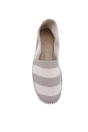 alpargatas rayas ramoncinas beige 7079