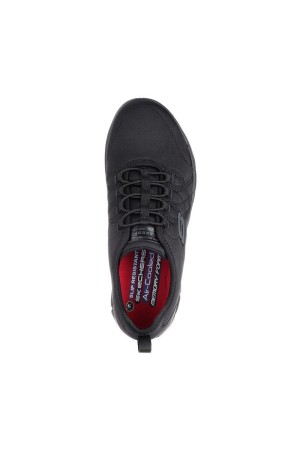 Calzado laboral Mujer Skechers Work Relaxed Fit negro 77211EC