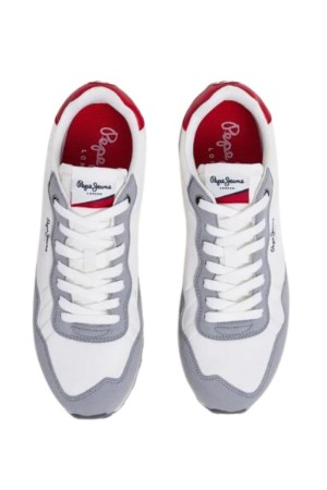 Deportivas casual hombre Pepe Jeans Natch Basic blanco PMS40010