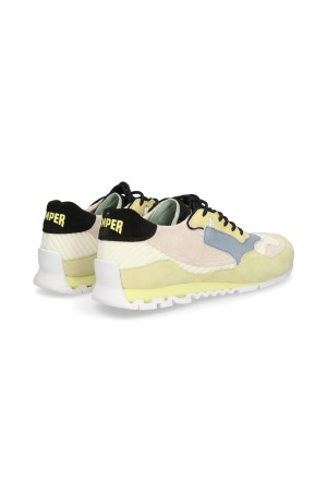 Deportivos Casual Mujer Camper Nothing amarillo K200863