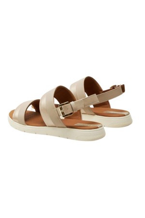 sandalias planas geox dandra beige d35nna