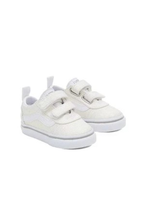 Deportivos casual niños vans Ward Spring Glitter blanco Vn0a4btfcjd1