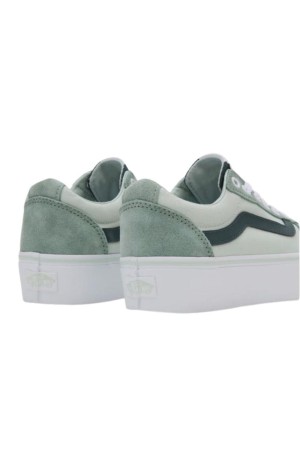Deportivo casual Mujer Vans Ward Platform Color Block verde claro vn0a3tlcbhj1