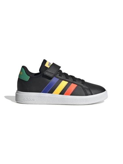 Deportivos casual Niños Adidas Court 2.0 negro HP8914