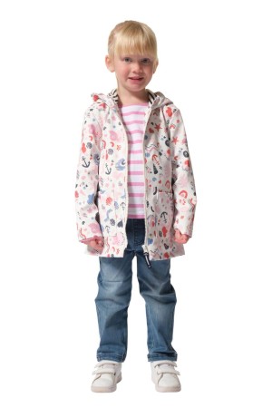 Chubasqueros niños hublot estampado blanco Laurellaprenf