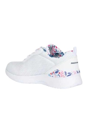 deportivos fitness skechers skech-air blanco estampado 149756