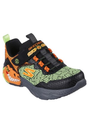 deportivos con luces skech-o-saurus negro 400615l