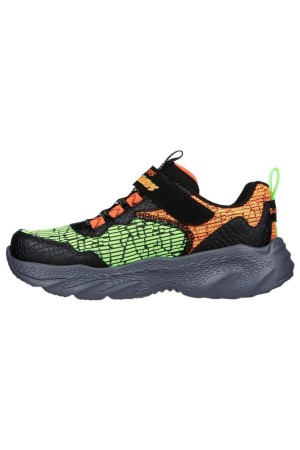 deportivos con luces skech-o-saurus negro 400615l