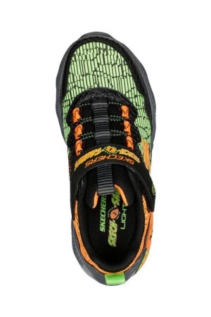 deportivos con luces skech-o-saurus negro 400615l