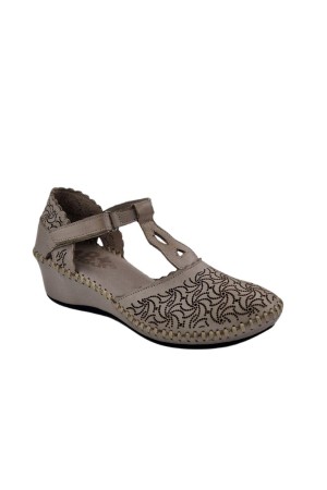 sandalias cuña 48horas tierra 414005