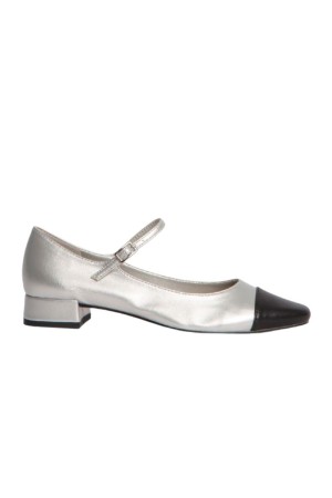 merceditas y bailarinas corina mary jean plata-negro m4121