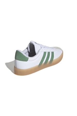 deportivo casual adidas court 3.0 blanco-verde id9080