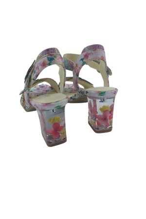 Sandalias tacon Mujer Laura Vita blanco Lucieo13