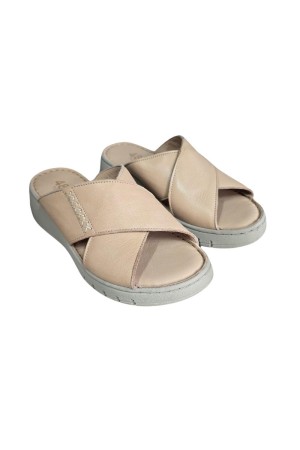 Sandalias Cuña Mujer 48Hrs beige 412403