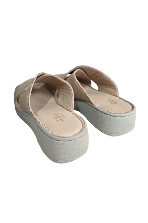 Sandalias Cuña Mujer 48Hrs beige 412403