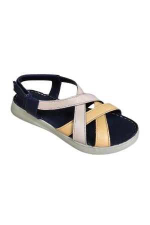 Sandalias planas Mujer 48hrs marino 412203
