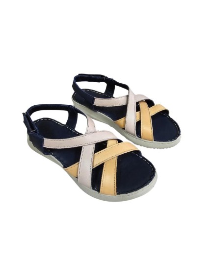 Sandalias planas Mujer 48hrs marino 412203 2