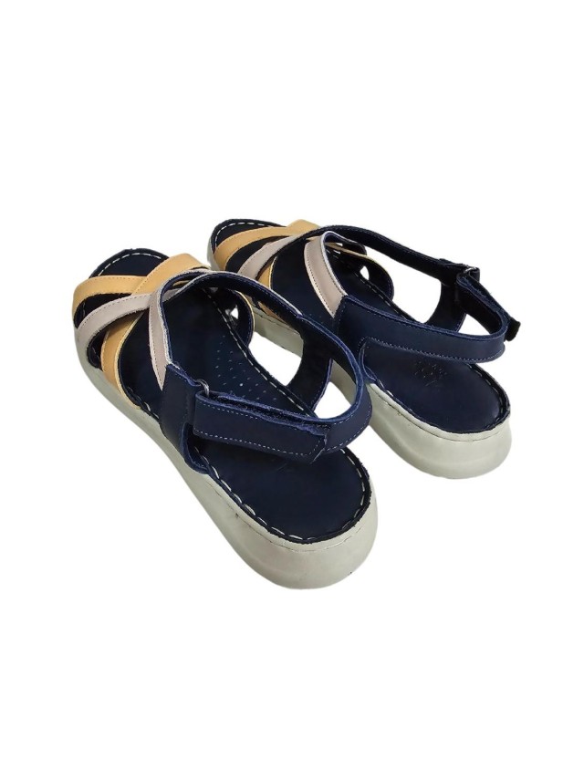 Sandalias planas Mujer 48hrs marino...