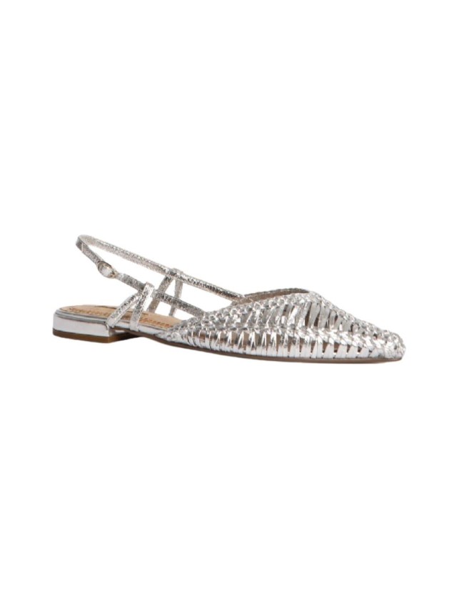 Sandalias planas Mujer Metalizadas...