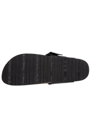 sandalias planas isotoner negro 94216