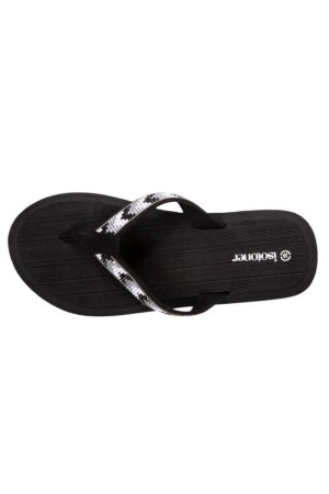 chanclas isotoner negro 94183