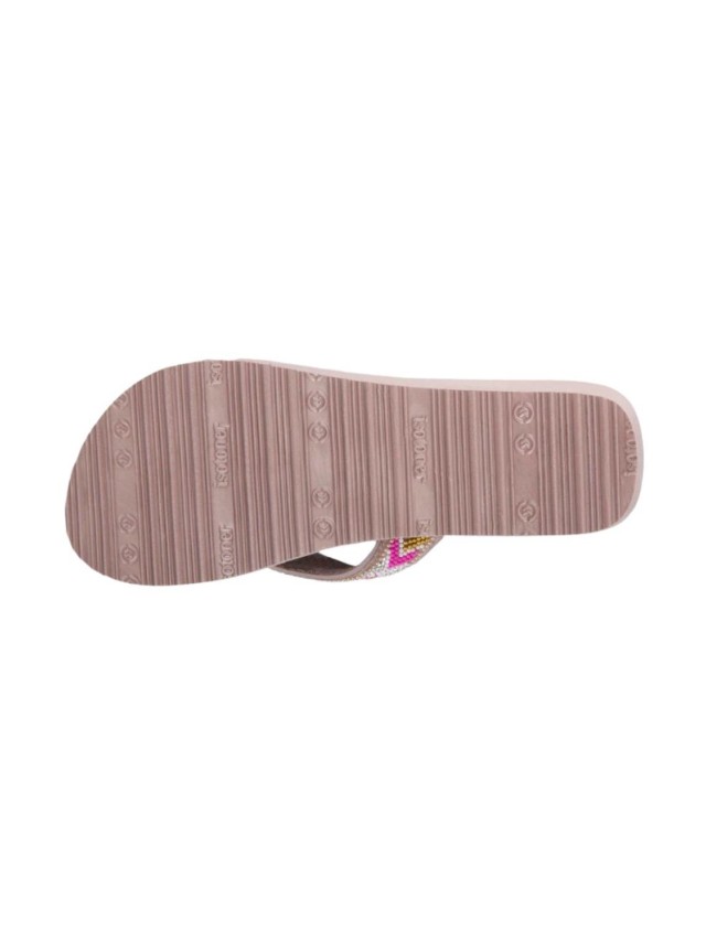 chanclas isotoner taupe 94221