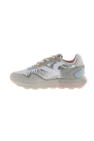 Deportivos casual victoria Wing Pop Metal plata 8803107