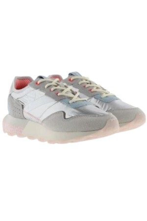 Deportivos casual victoria Wing Pop Metal plata 8803107