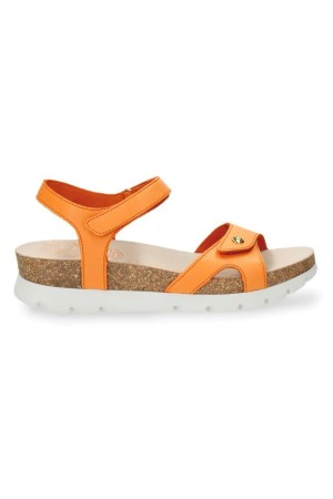 Sandalias planas mujer Panama Jack naranja Sulia B12