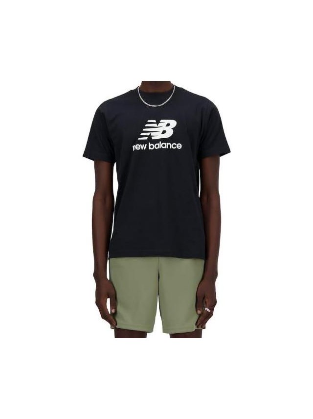 Camisetas Hombre New Balance Sport Essential negro Mt41502