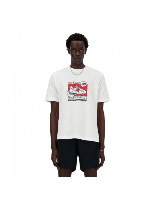 Camisetas Hombre New Balance Sport Essential Ad varios MT41593
