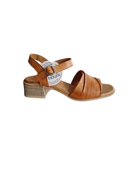 sandalias tacón 48horas cuero 415801 2