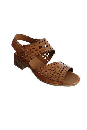 sandalias tacon 48horas cuero 415804