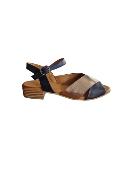 sandalias tacón 48horas marino-cobalto 415703 2