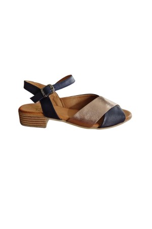 sandalias tacón 48horas marino-cobalto 415703