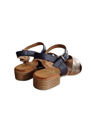 sandalias tacón 48horas marino-cobalto 415703