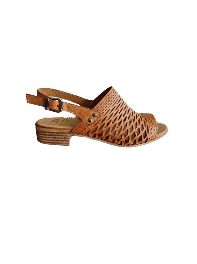sandalias tacón 48horas cuero 415701