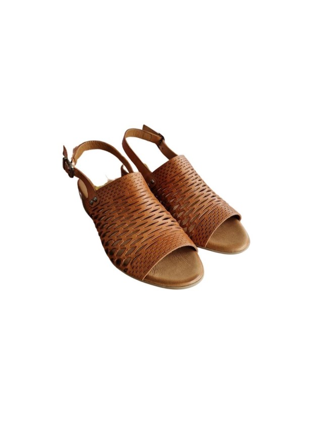 sandalias tacón 48horas cuero 415701