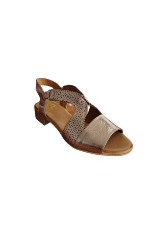 sandalias tacon 48horas metal-cobalto 415702